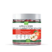 Load image into Gallery viewer, Apple Cider Vinegar Gummy for Seniors- Immune, Detox, Cleanse, Weight Loss, Energy, Gut Health &amp; Immune Support
